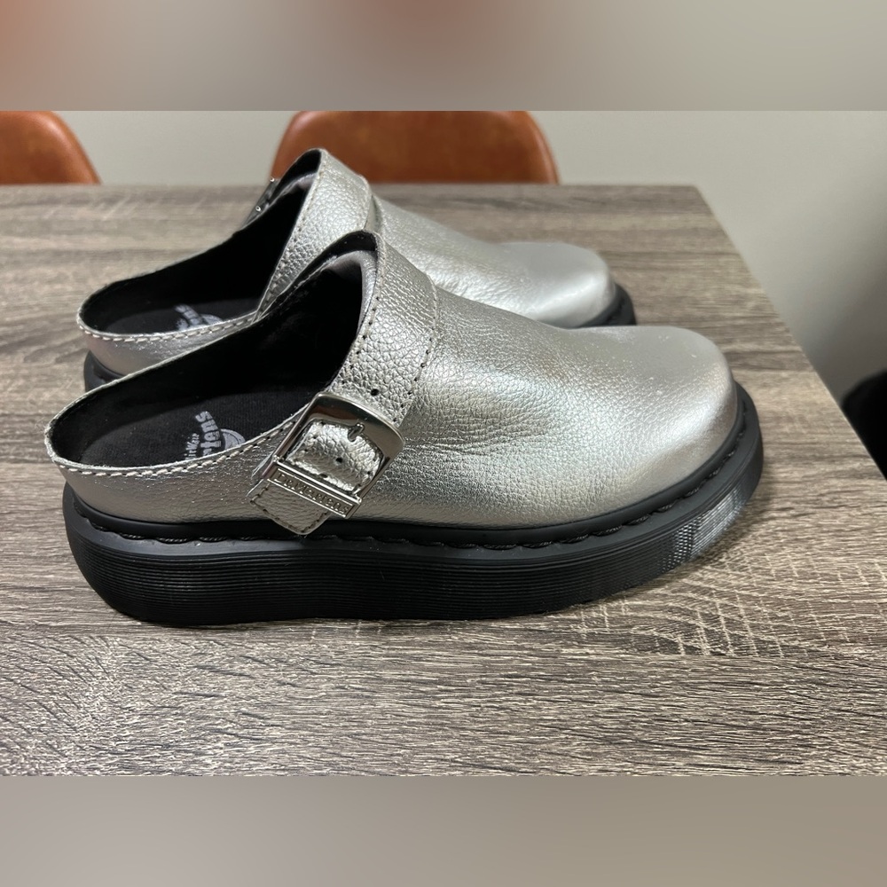 Dr. Martens Silver Laketen Mule Women’s 8